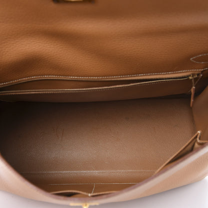 Hermes Ardennes Kelly Retourne 40 Naturelle 5 of 12