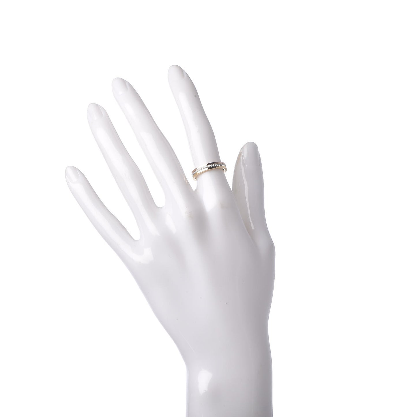 18K White Yellow Pink Gold Diamond 3.5mm Vendome Louis Cartier Wedding Band 49 4.75