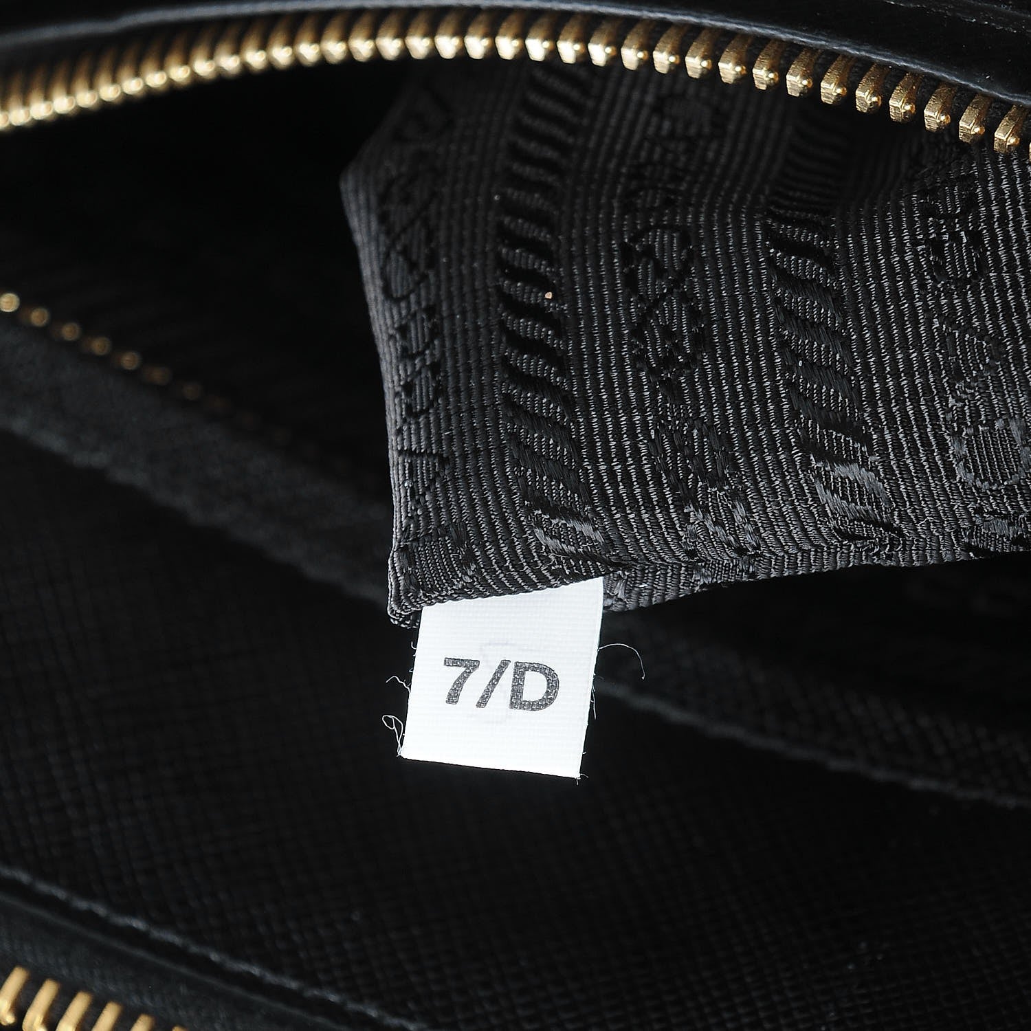 Prada Saffiano Mini Galleria Double Zip Tote Black 9 of 11