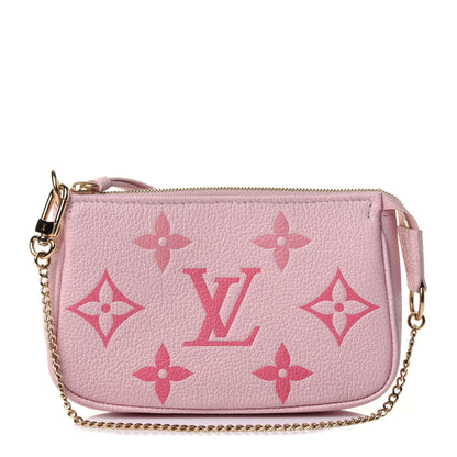 Louis Vuitton Empreinte Monogram Giant By The Pool Mini Pochette Accessories Bouton De Rose 1 of 10