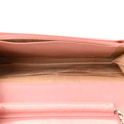 Chanel Caviar Timeless CC Wallet On Chain WOC Pink 5 of 11