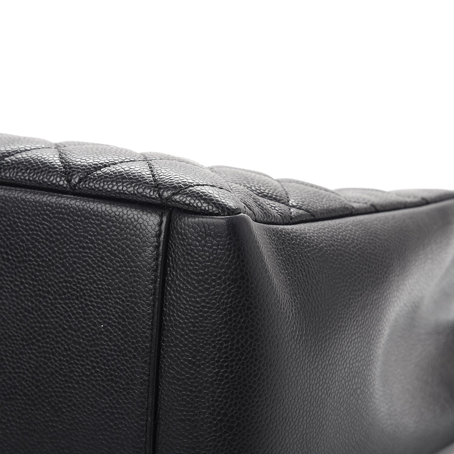 Chanel Caviar Quilted Grand Shopping Tote GST Black 11 of 13