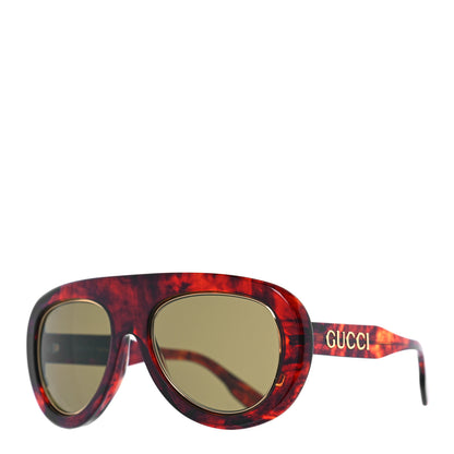 Gucci Acetate Oversize Sunglasses GG1152S Tortoise 1 of 7