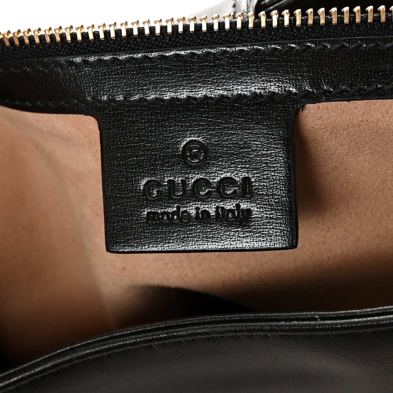 Gucci Boarded Dyana Lux Calfskin Medium Jackie 1961 Hobo Black 6 of 13