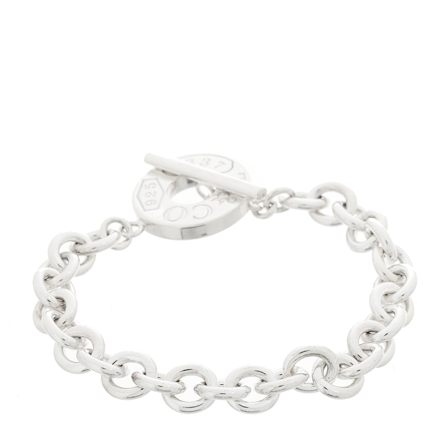 Sterling Silver 1837 Toggle Bracelet