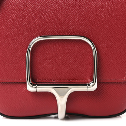 Hermes Epsom Mini Della Cavalleria Rouge Grenat 8 of 11