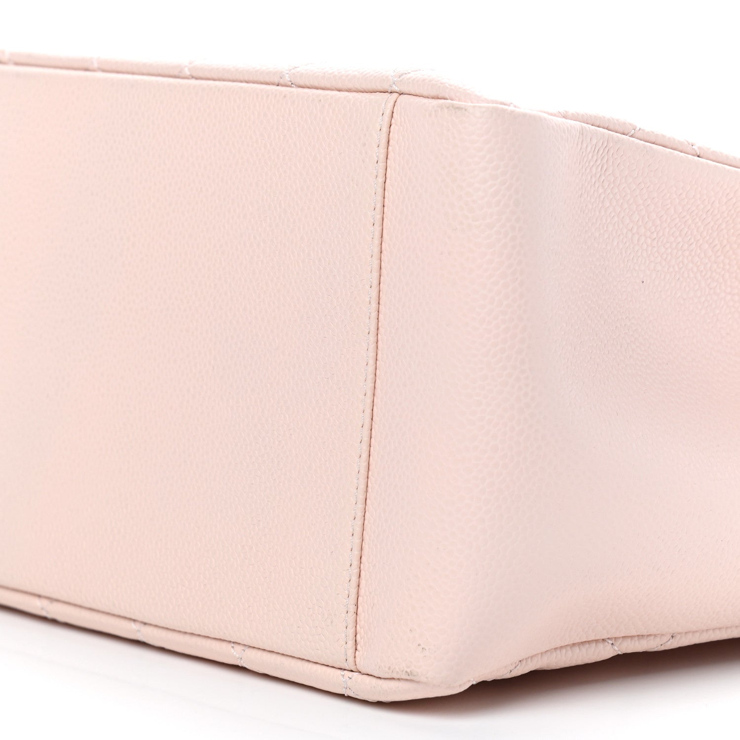 Chanel Caviar Quilted Grand Shopping Tote GST Light Pink 10 of 10