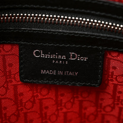 Christian Dior Lambskin Cannage Large Lady Dior Black 6 of 10