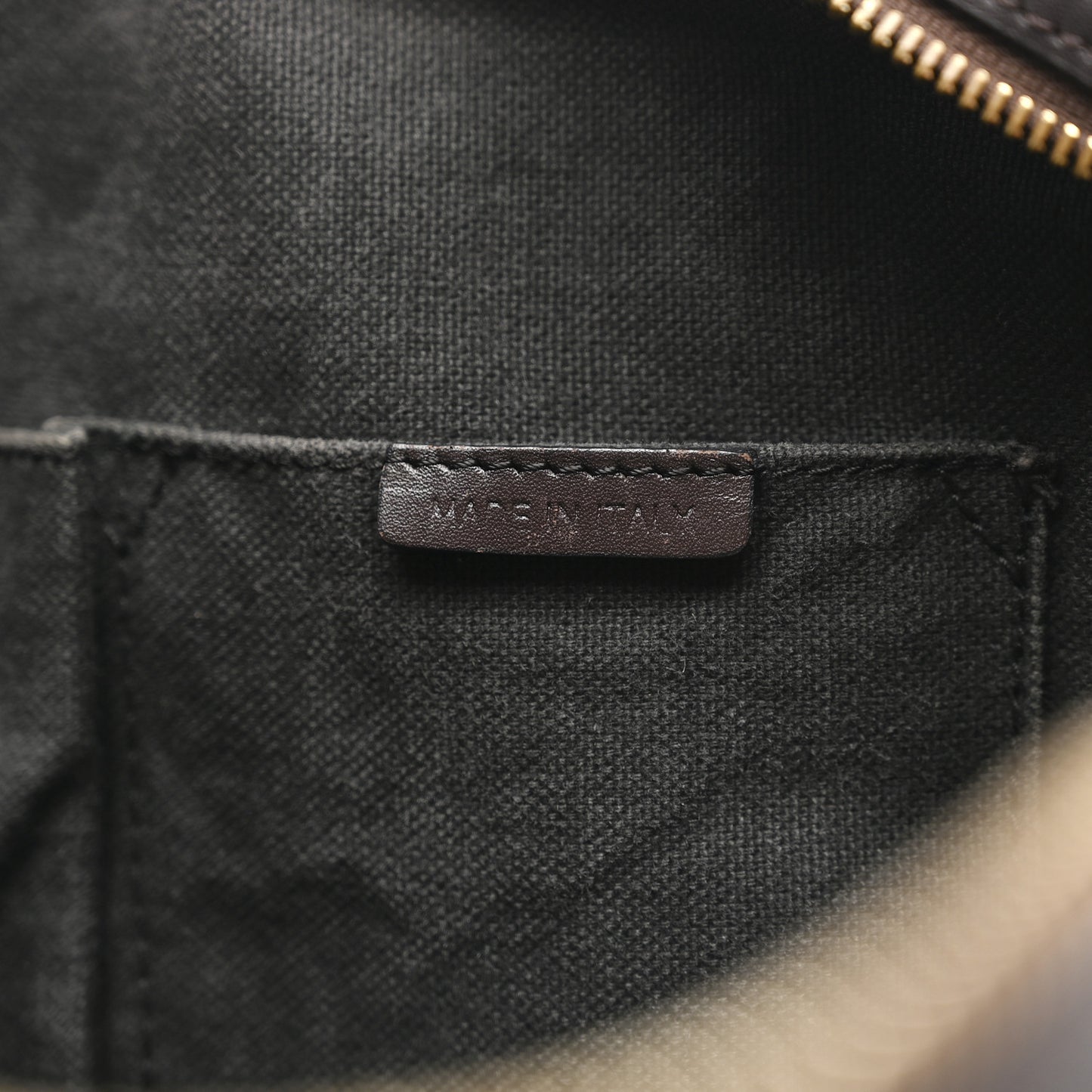 Haymarket Check Front Pocket Crossbody Bag Chocolate
