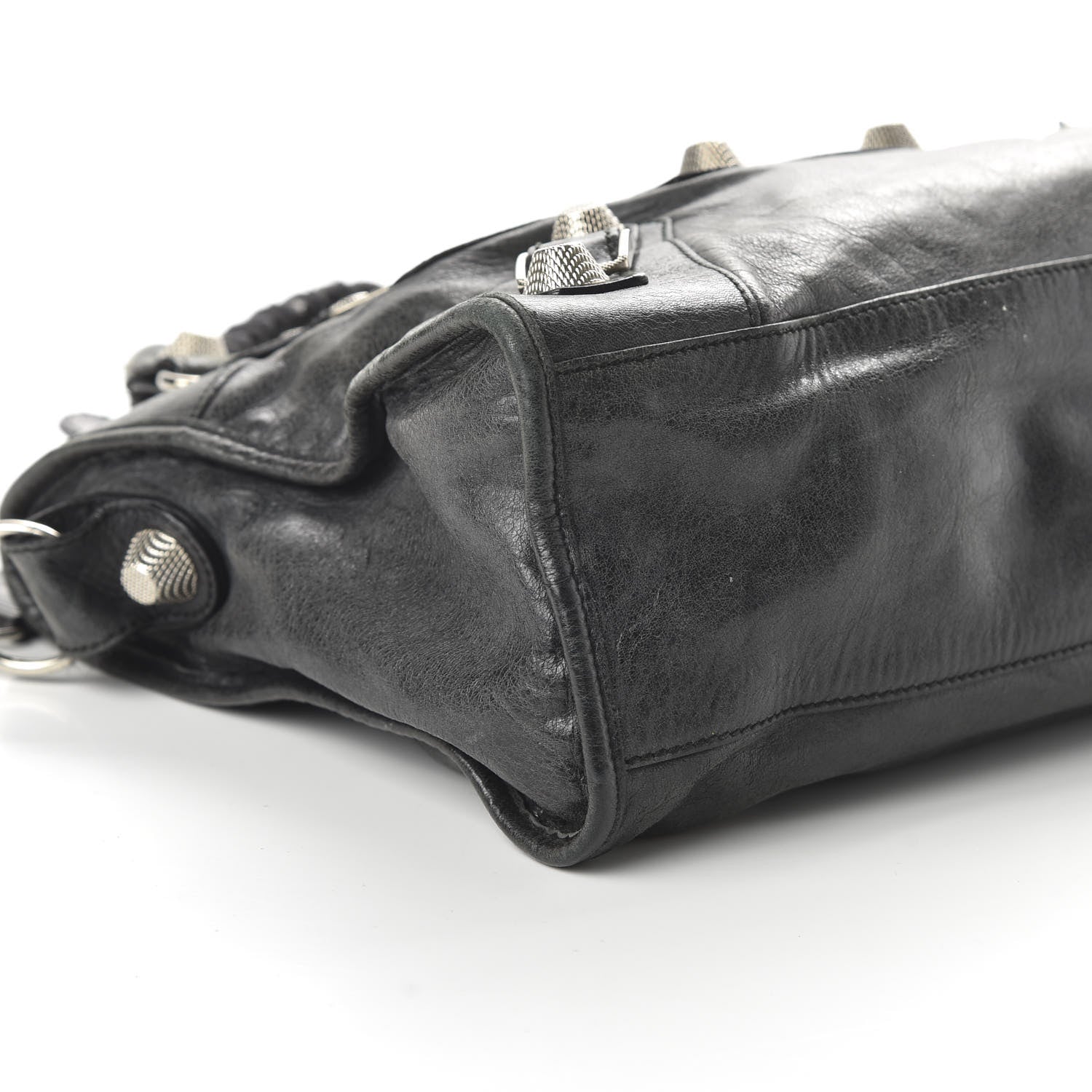 Balenciaga Agneau Giant 21 Silver Hardware City Black 6 of 12