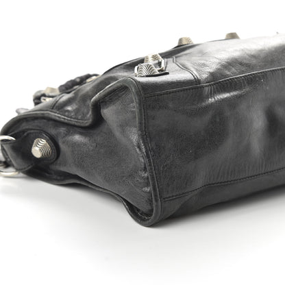 Balenciaga Agneau Giant 21 Silver Hardware City Black 6 of 12
