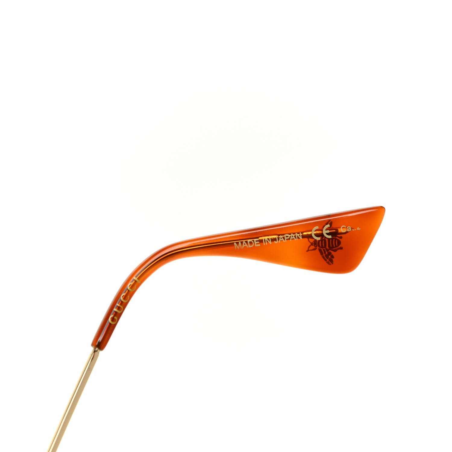 Gucci Square Frame Web GG0106S Sunglasses Tortoise 5 of 9