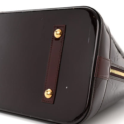 Louis Vuitton Vernis Alma GM Amarante 9 of 11