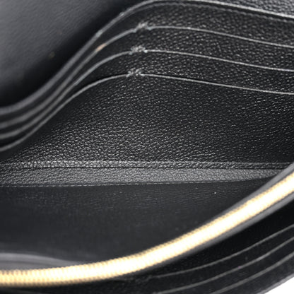 Louis Vuitton Empreinte Sarah Wallet NM Black 5 of 11