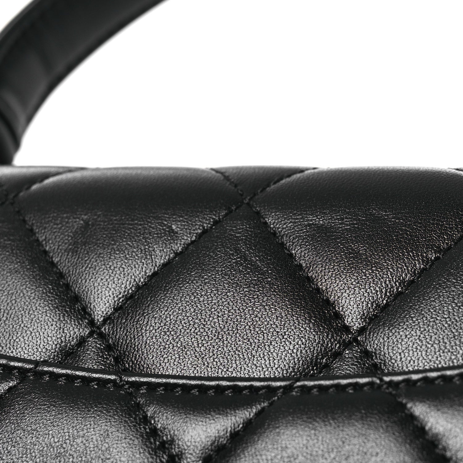 Chanel Lambskin Quilted Small Trendy CC Dual Handle Flap Bag Black 16 of 18