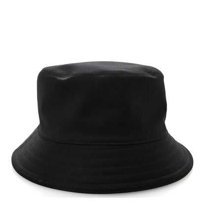 Hermes Cotton Embroidered Harper Emile Bucket Hat 59 Black 6 of 8