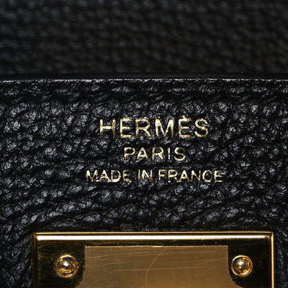 Hermes Taurillon Clemence Kelly Retourne 28 Black 6 of 10