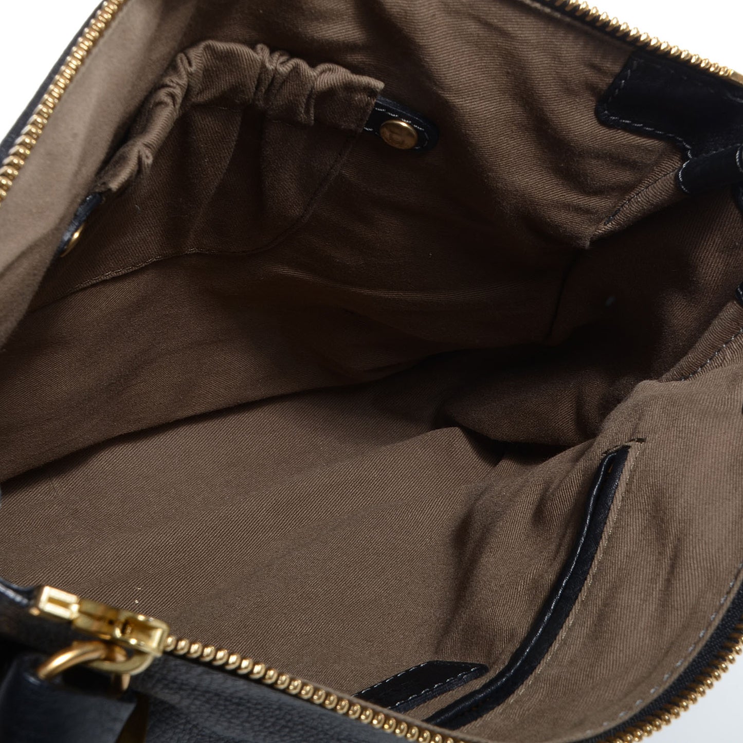 Calfskin Medium Marcie Satchel Black
