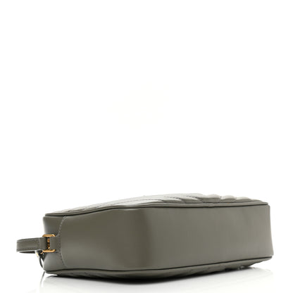 Saint Laurent Calfskin Matelasse Monogram Lou Camera Bag Seaweed 4 of 11