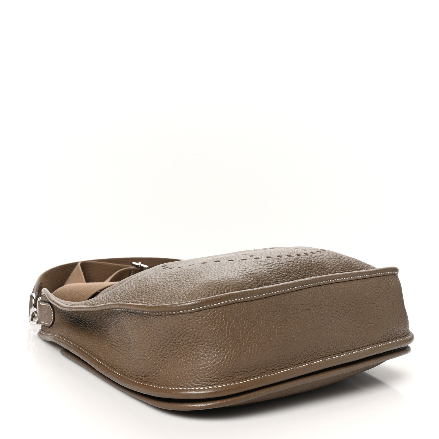 Hermes Taurillon Clemence EVELYNE III PM Etoupe 4 of 11