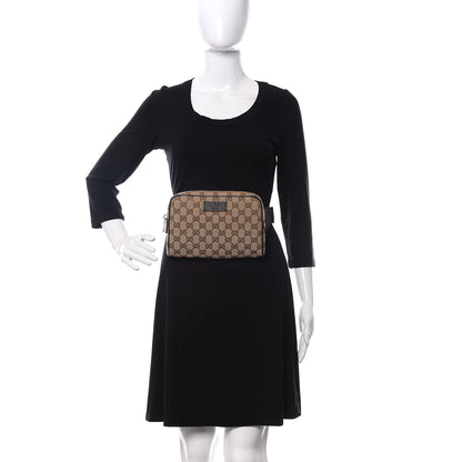 Gucci Monogram Belt Bag Dark Brown 2 of 10