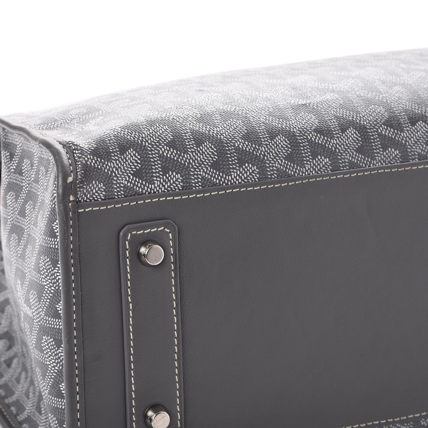 Goyard Goyardine Marquises Tote Grey 10 of 13