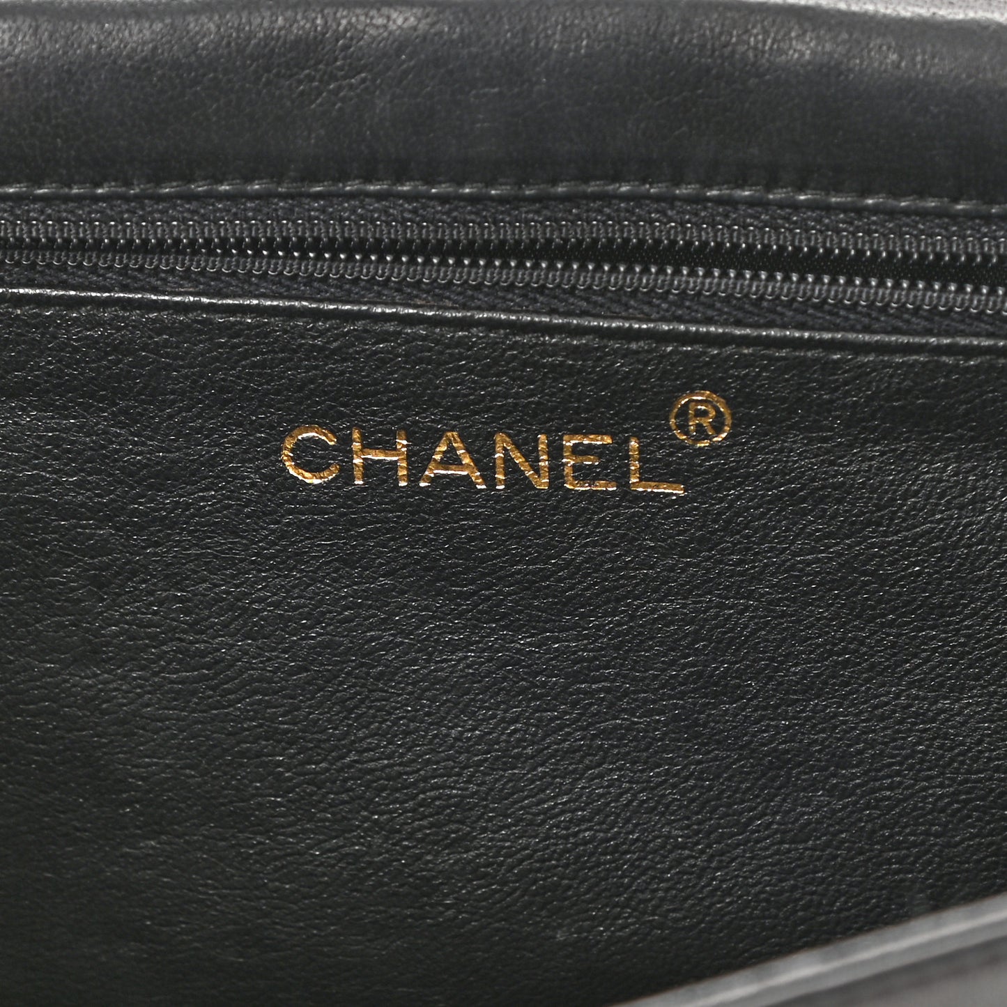 Lambskin Small Tassel Single Flap Black