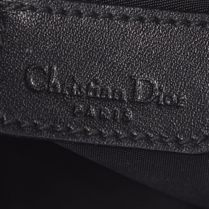 Christian Dior Monogram Mini Saddle Pochette Black 8 of 14