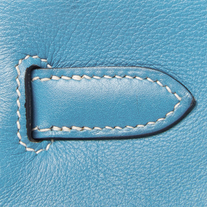 Hermes Swift Kelly Retourne 32 Blue Jean 24 of 39
