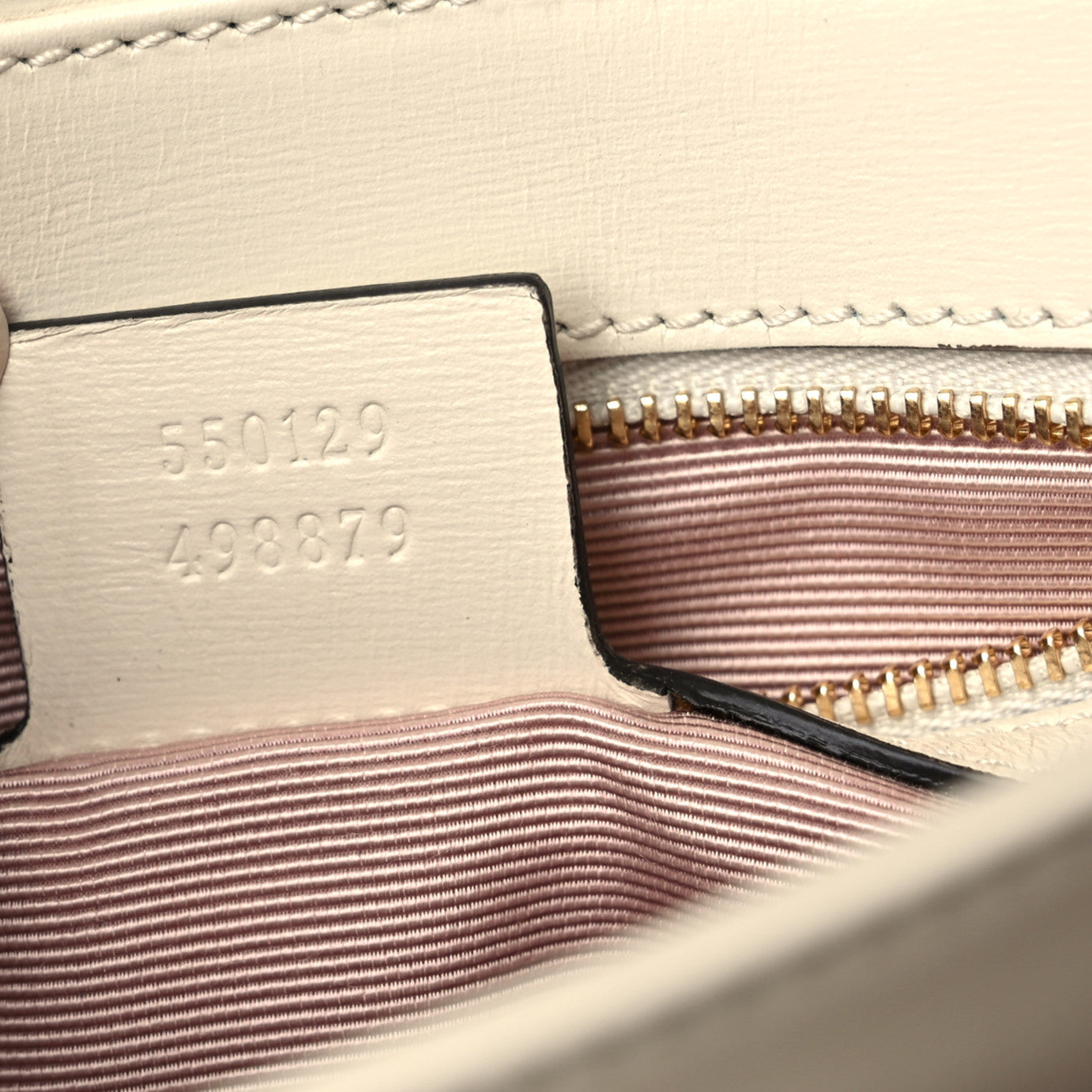 Gucci Calfskin Small Arli Flap Shoulder Bag Mystic White 11 of 13