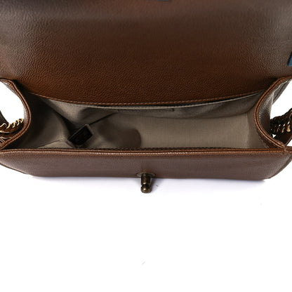 Chanel Caviar Quilted Medium Boy Flap Brown 4 of 13