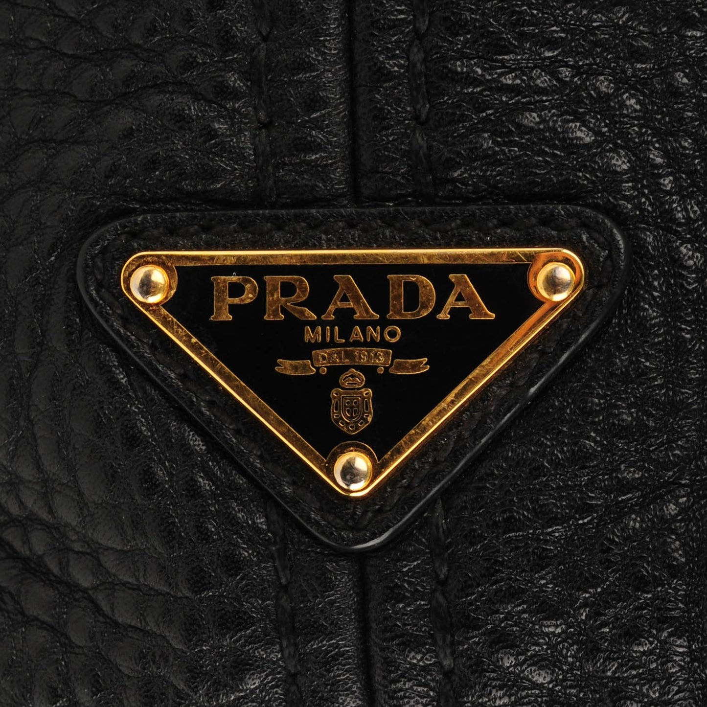 Vitello Daino Logo Hobo Nero Black