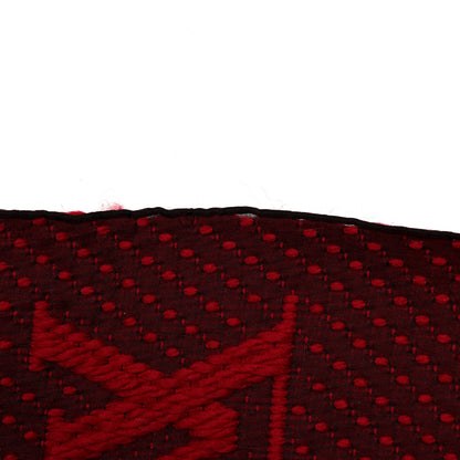 Louis Vuitton Wool Silk Logomania Scarf Rubis 3 of 5