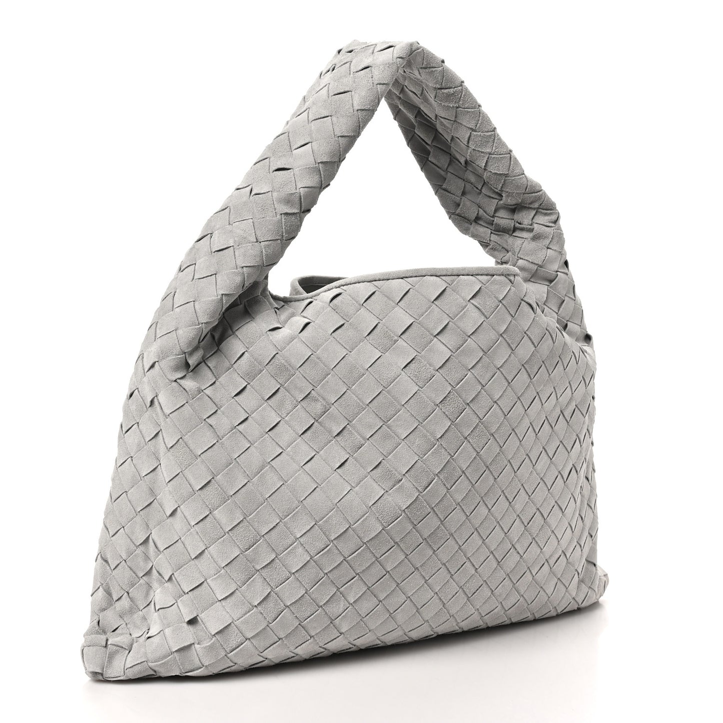 Suede Intrecciato Small Hop Sterling