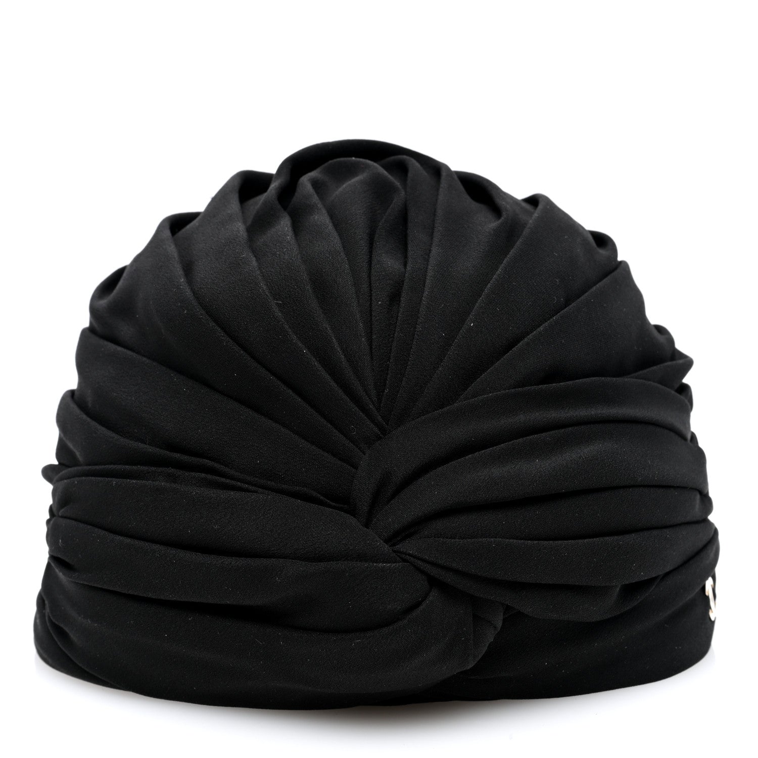 Chanel Silk Turban Black 3 of 8