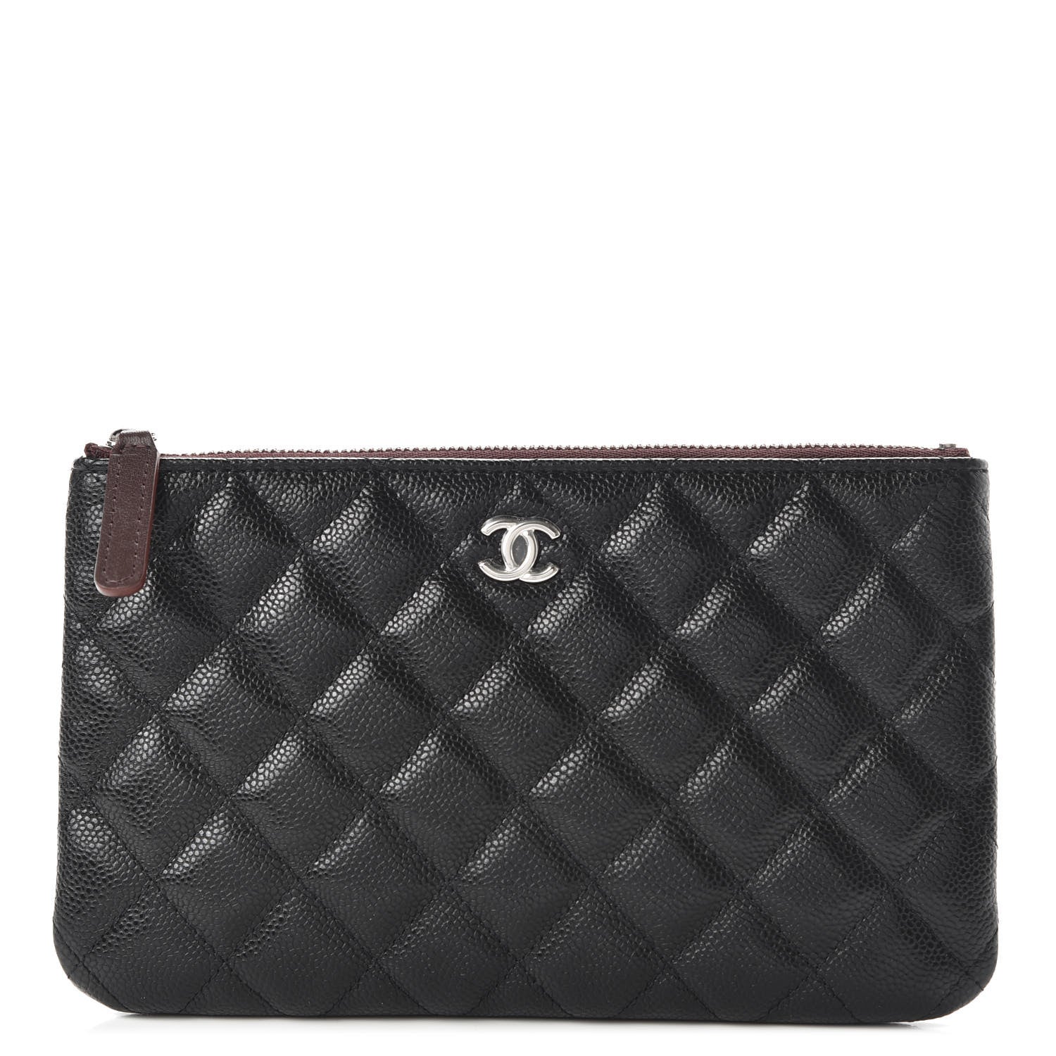 Chanel Caviar Quilted Cosmetic Case Black 1 of 11