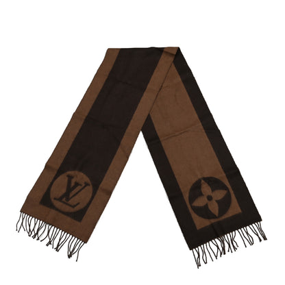 Louis Vuitton Lambswool Angora Cardiff Scarf Brown 2 of 3