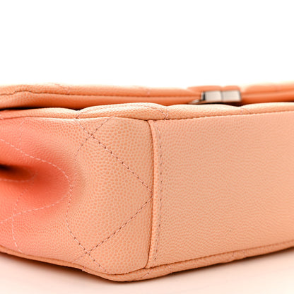 Chanel Shaded Caviar Quilted My Everything Flap Orange Light Orange 9 of 10