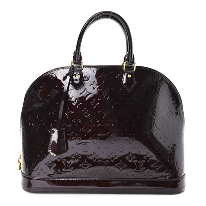 Louis Vuitton Vernis Alma GM Amarante 1 of 10