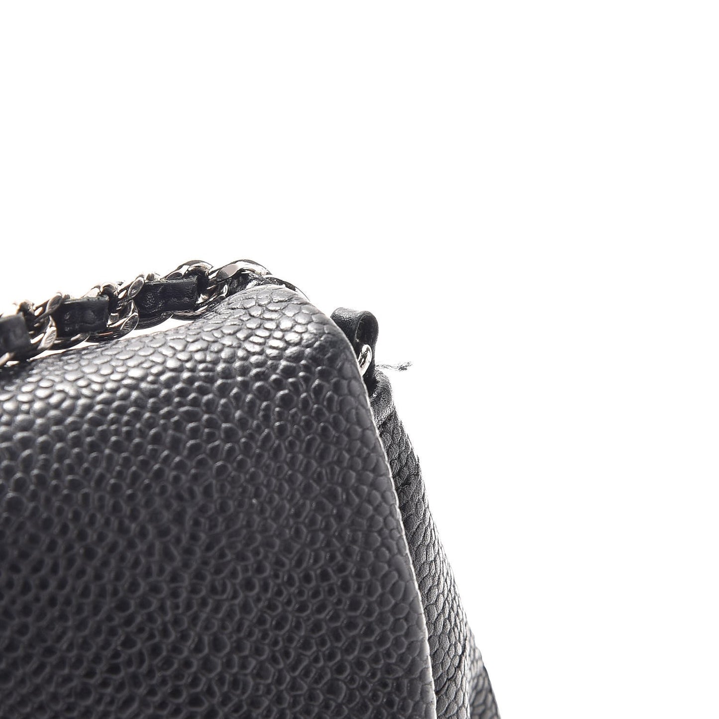 Caviar Half Moon Wallet On Chain WOC Black