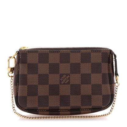 Louis Vuitton Damier Ebene Mini Pochette Accessories 1 of 6