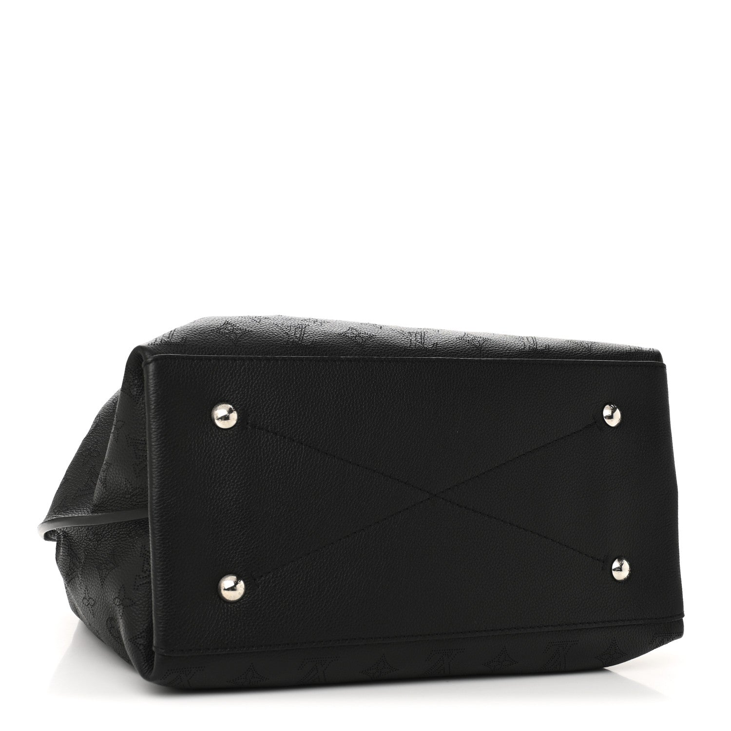 Louis Vuitton Mahina Carmel Hobo Black 4 of 9