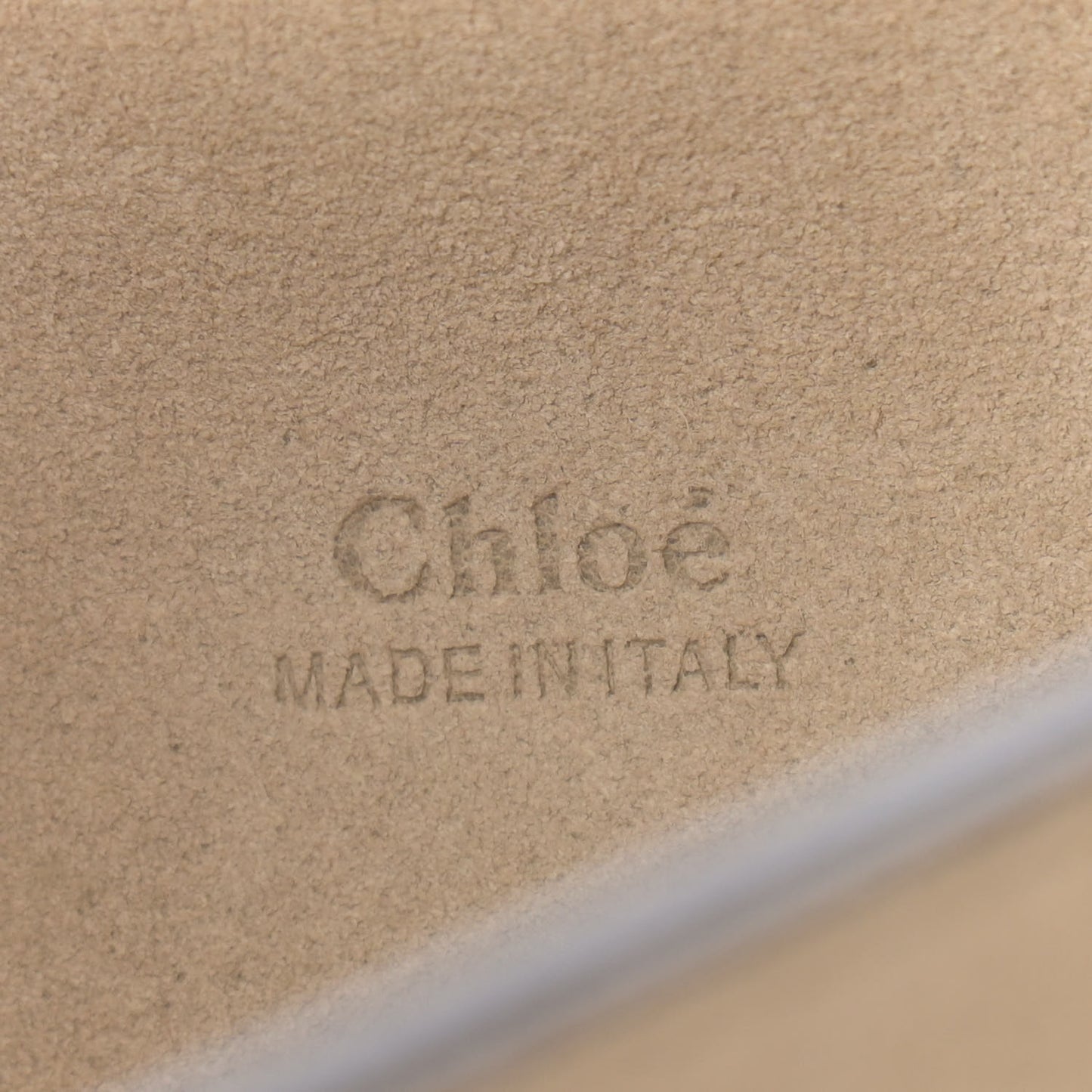 Calfskin Suede Medium Faye Shoulder Bag Motty Grey