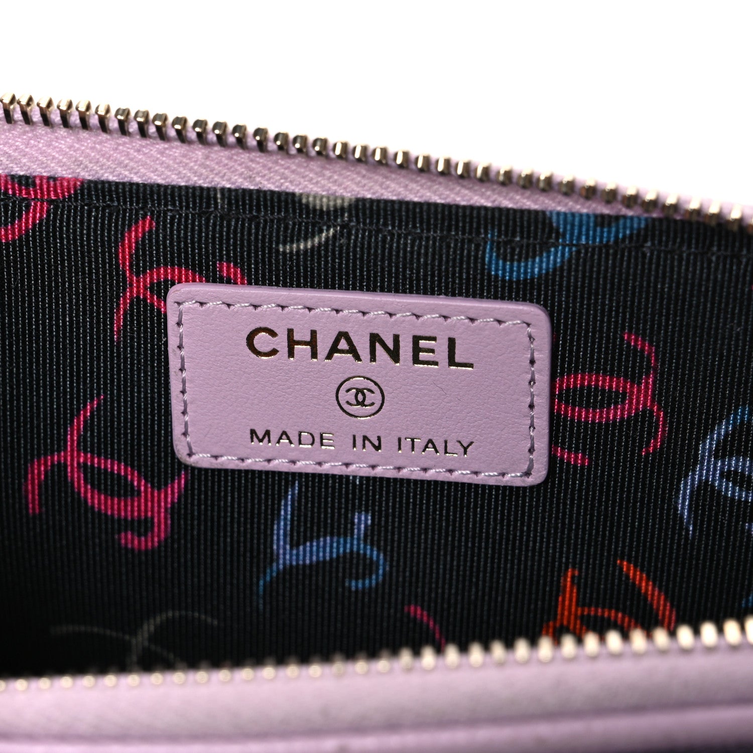 Chanel Caviar Quilted CC Zip Around Card Holder Light Pink Light Pink 6 of 8