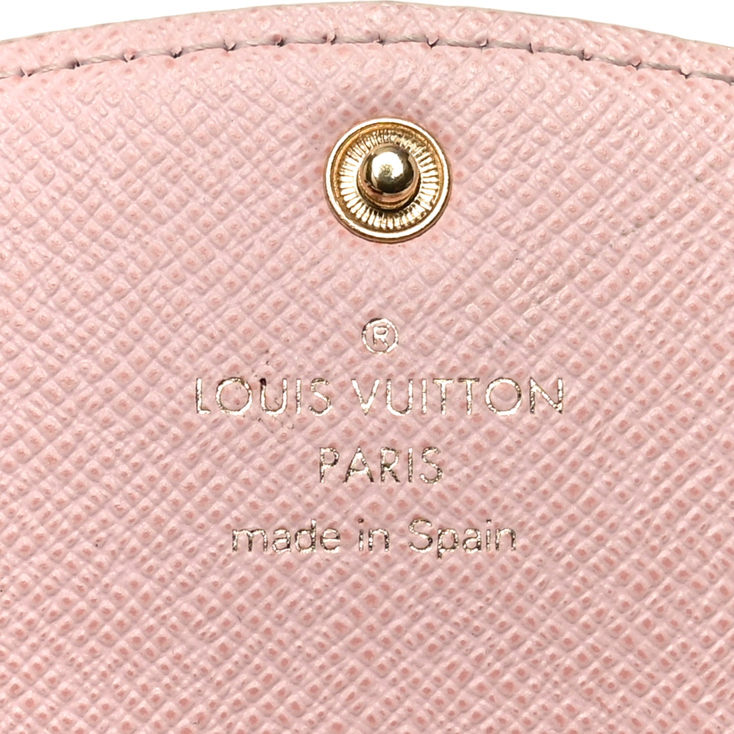 Louis Vuitton Damier Azur Rosalie Coin Purse Rose Ballerine 6 of 8