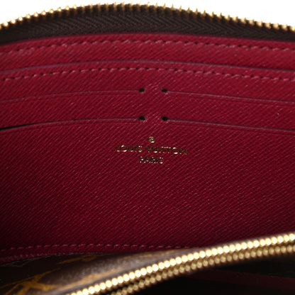 Louis Vuitton Monogram Clemence Wallet Fuchsia 5 of 8