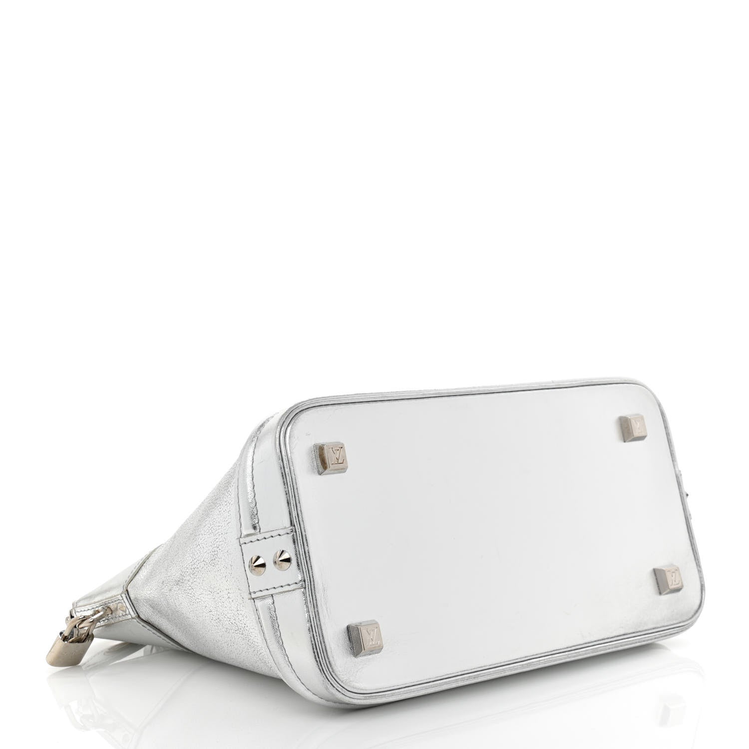 Louis Vuitton Suhali Lockit PM Silver 4 of 17