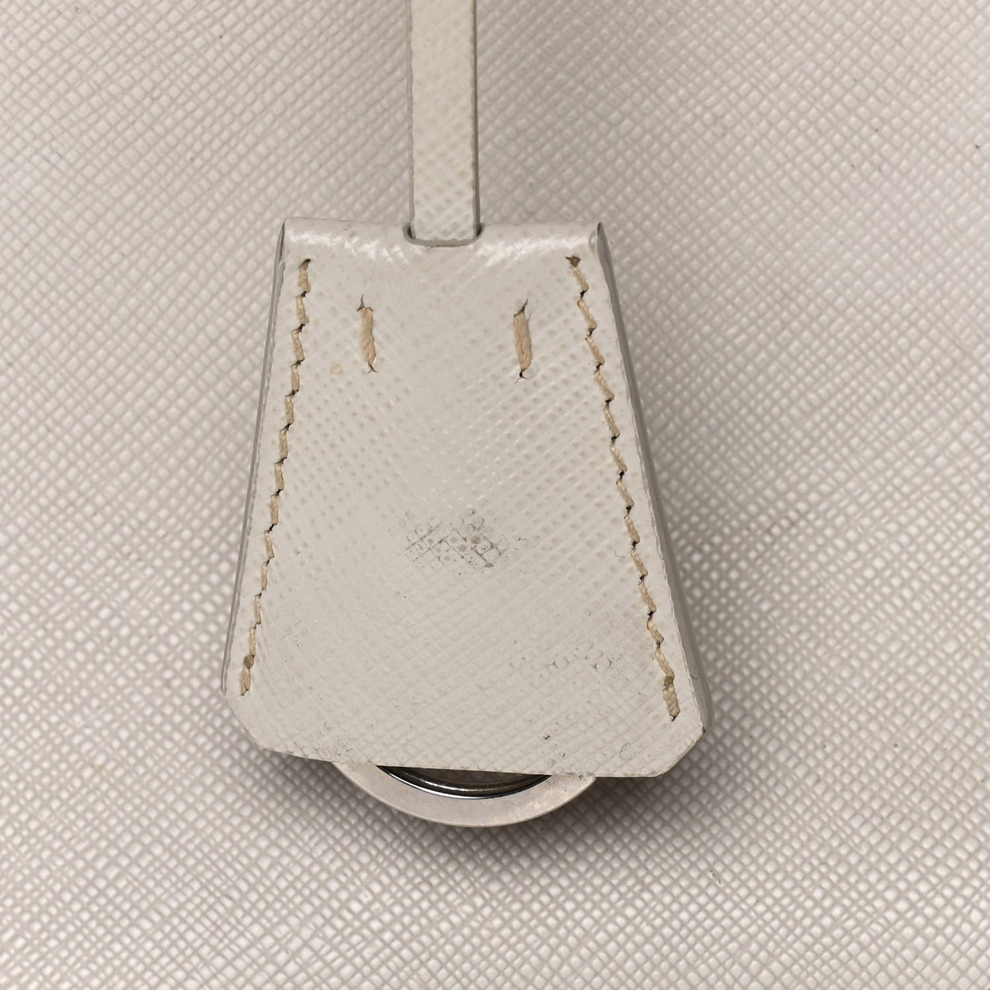 Saffiano Small Galleria Double Zip Tote Talco