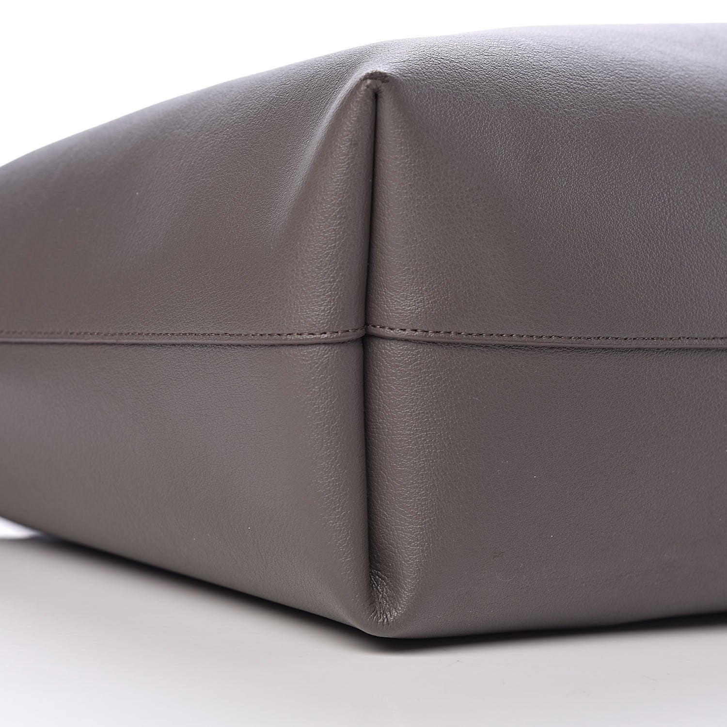Saint Laurent Calfskin Large Shopping Tote Earth 10 of 12