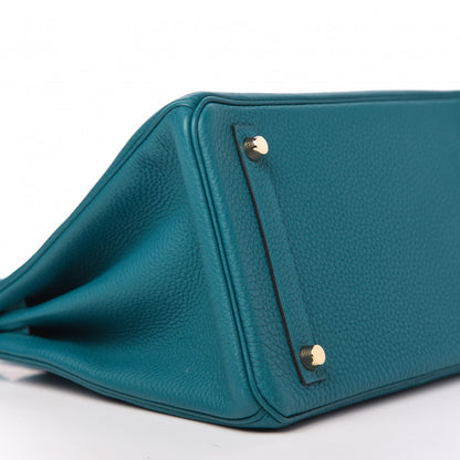 Hermes Togo Birkin 30 Cobalt 6 of 11